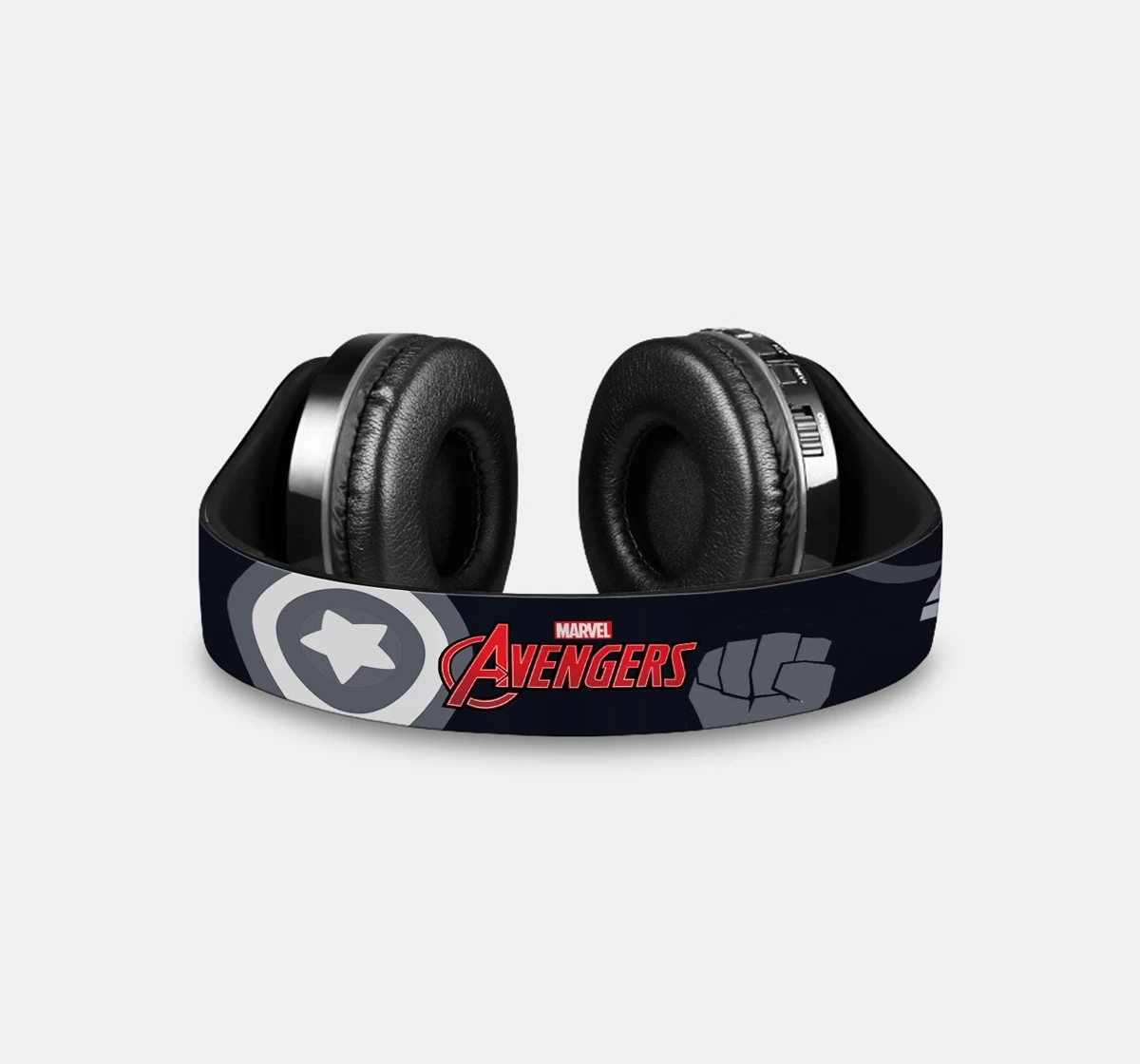 Macmerise Marvel Avengers Decibel Headphones for Kids, Kids for 5Y+, Blue