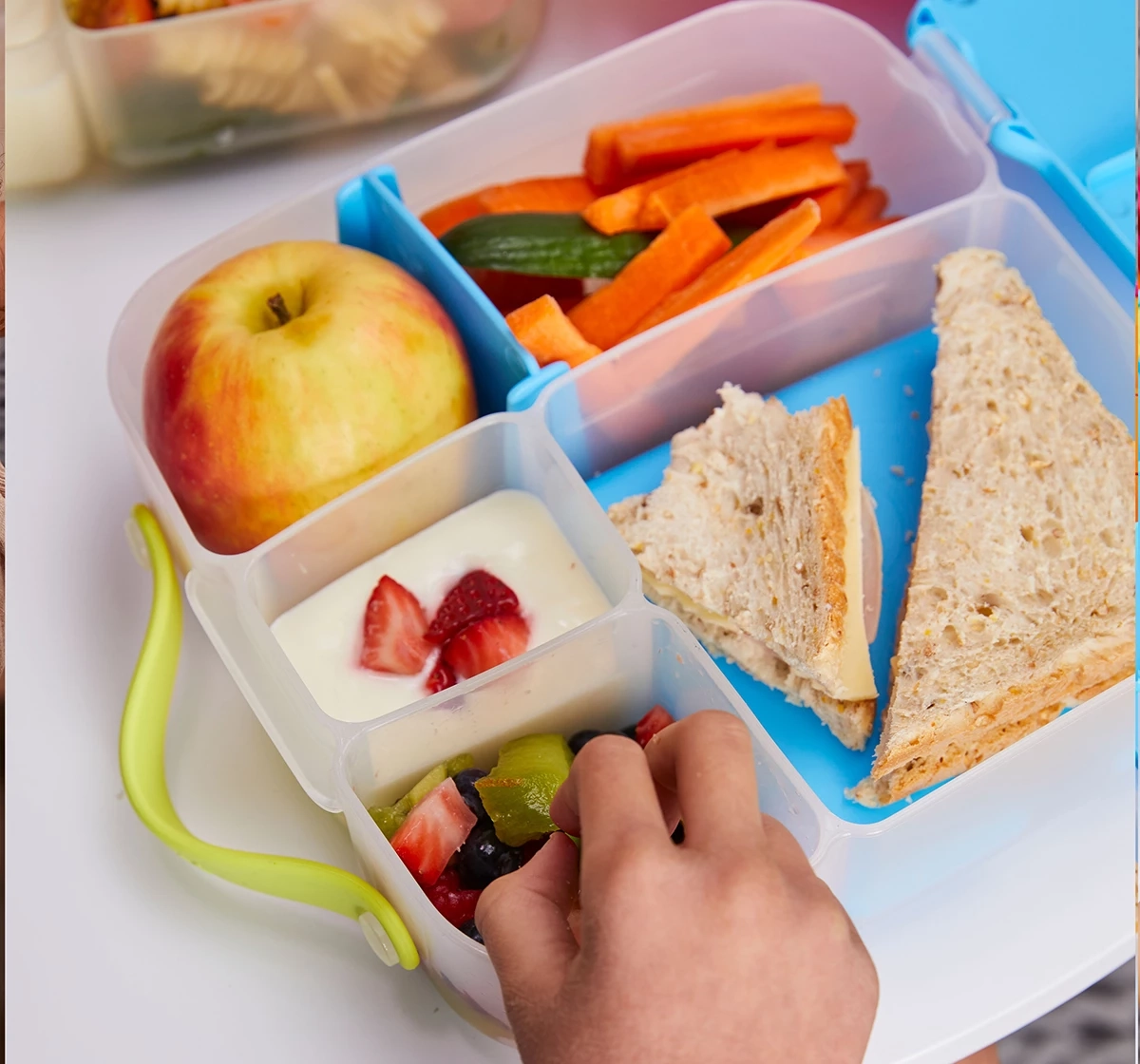 b.box Lunch Box Blue 3Y+