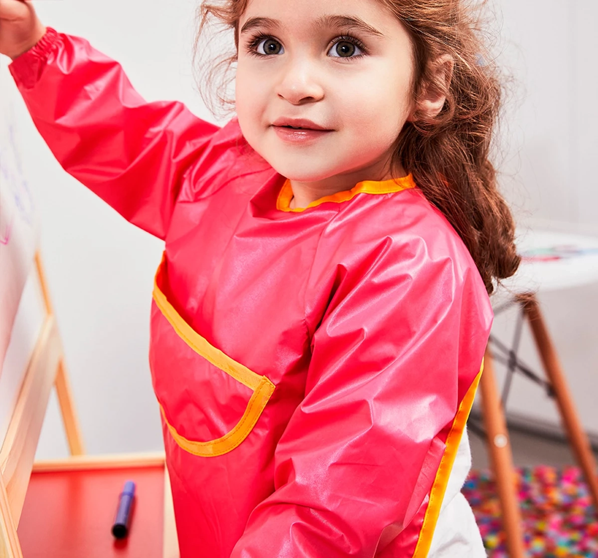 b.box Smock Bib Pink 18M+