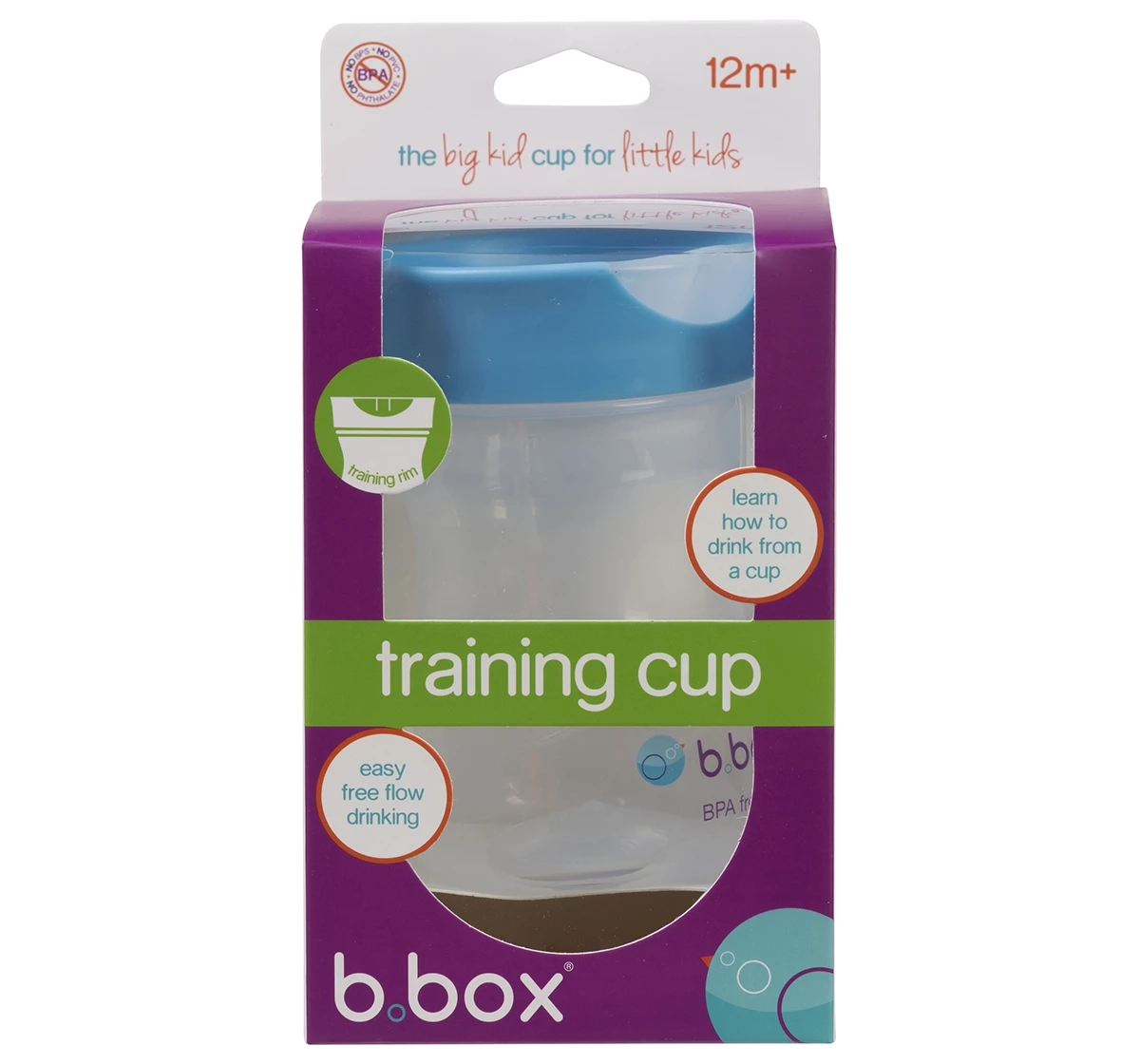 b.box Training Cup 240ml Blue 18M+