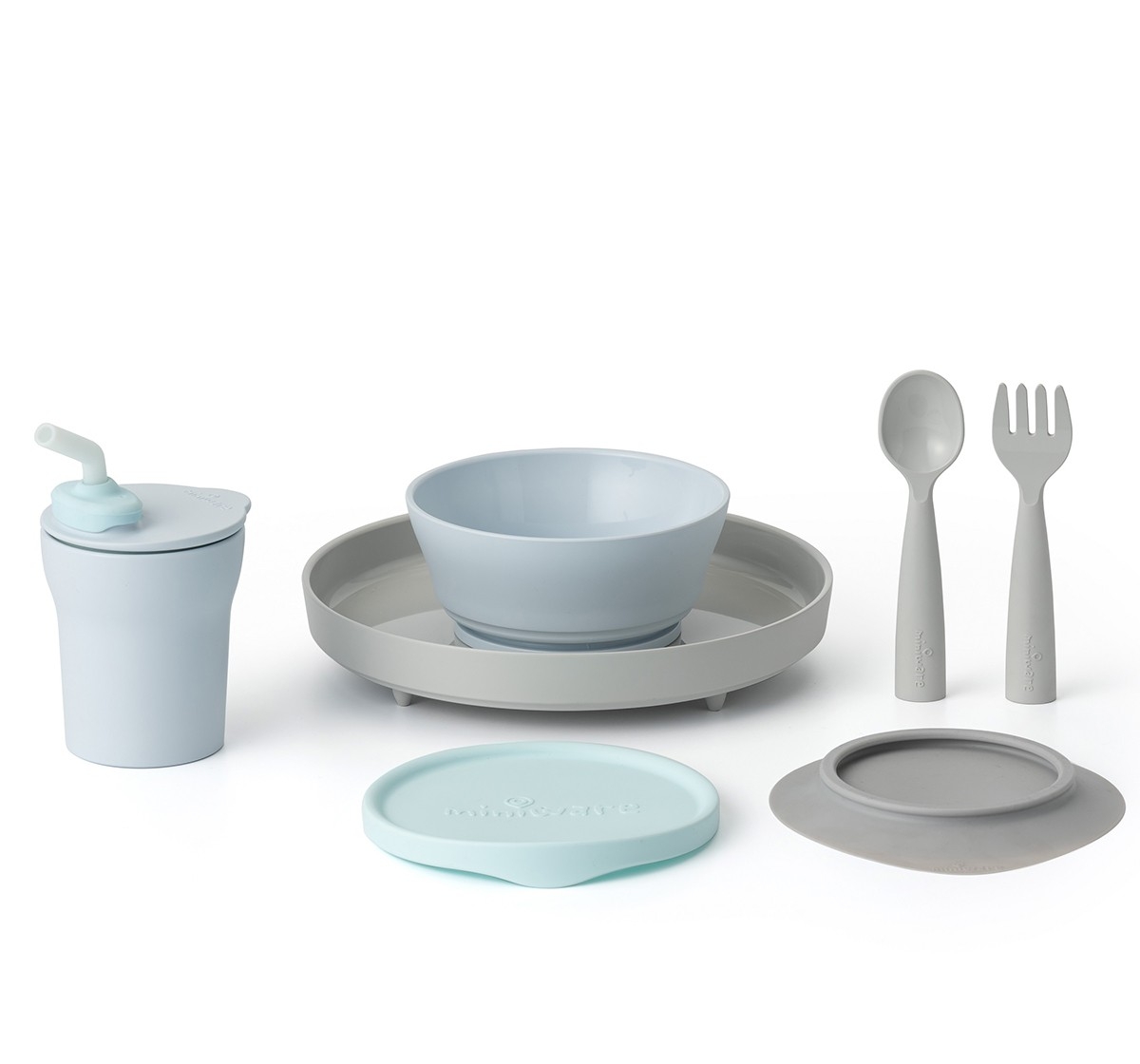 Miniware Little Foodie All-in-one Feeding Set Hipster 18M+