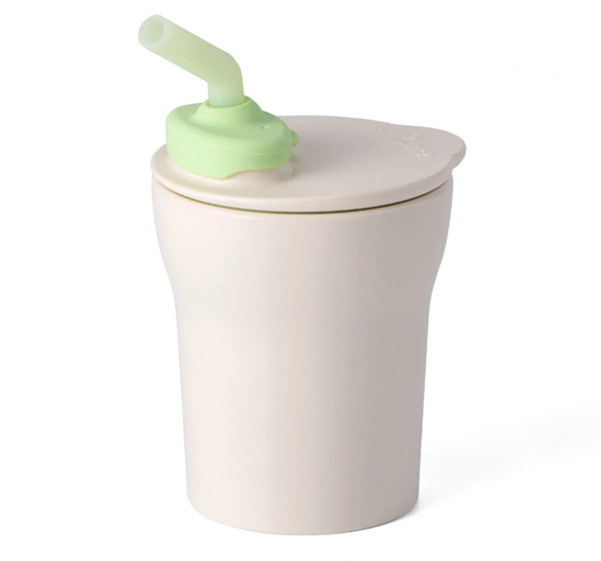 Miniware Silicone Straw Set of 3 Lime 18M+