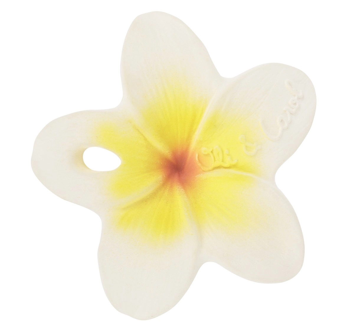Oli & Carol Hawaii The Flower Chewy Teether Yellow 0M+