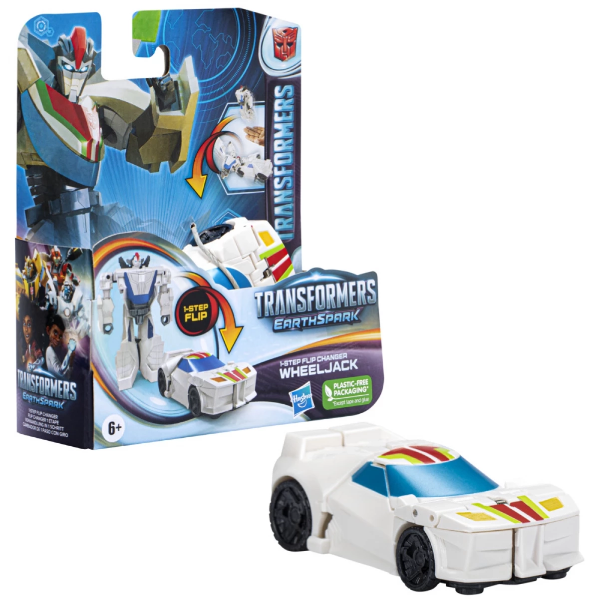 Transformers Earthspark 1-Step Flip Changer, 6Yrs+, Multicolour