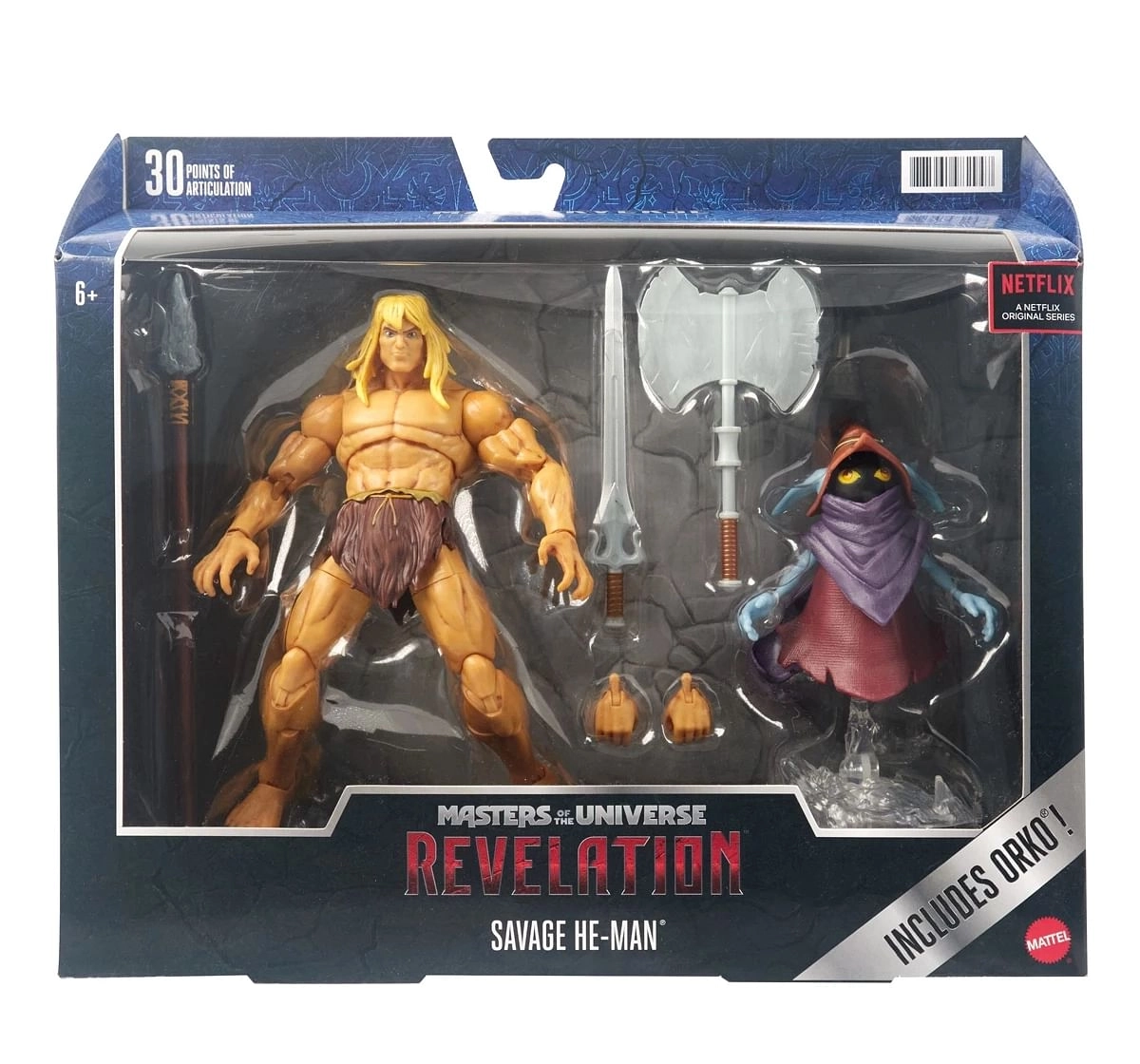 Motu Masterverse Deluxe He-Man Masters With Floating 6Y+ Multicolour