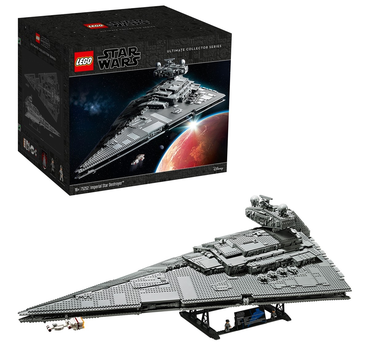 LEGO Star Wars: A New Hope Imperial Star Destroyer Building Kit, 4,784 Pieces, Multicolour, 16Y+