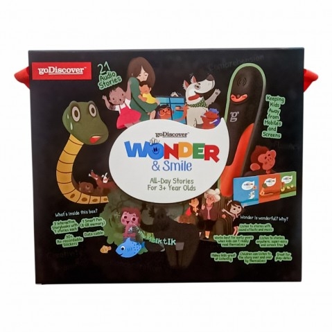 Godiscover Wonder & Smile Interactive Story Book Multicolour 3Y+