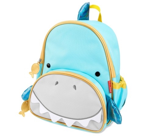 Skip Hop Zoo Little Kid Backpack Shark 3Y+, Multicolour