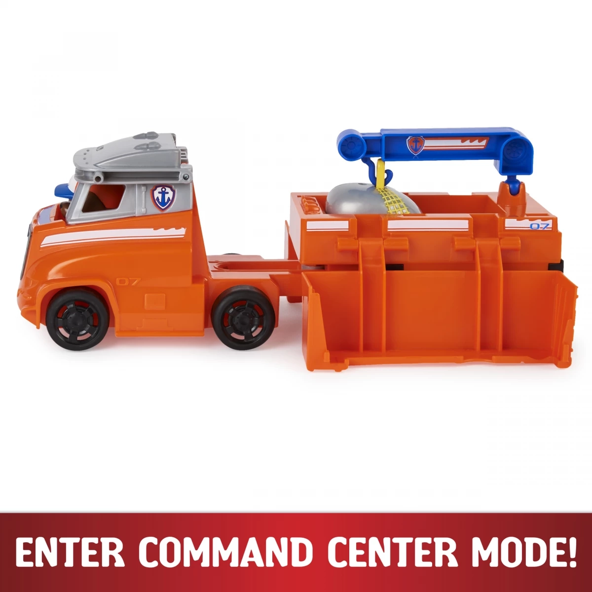Paw Patrol, Big Truck Pup’S Zuma Transforming Toy Trucks With Collectible Action Figure, Kids Toys For Ages 3 And Up