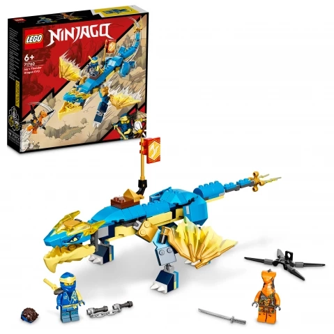 Lego Ninjago Jay’S Thunder Dragon Evo 71760 Building Kit (140 Pieces)