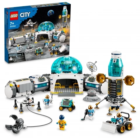 Lego City Lunar Research Base 60350 Building Kit (786 Pieces)