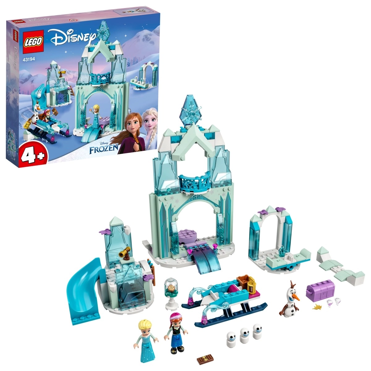 LEGO Disney Anna and Elsas Frozen Wonderland Building Kit, 154 Pieces, Multicolour, 4Y+