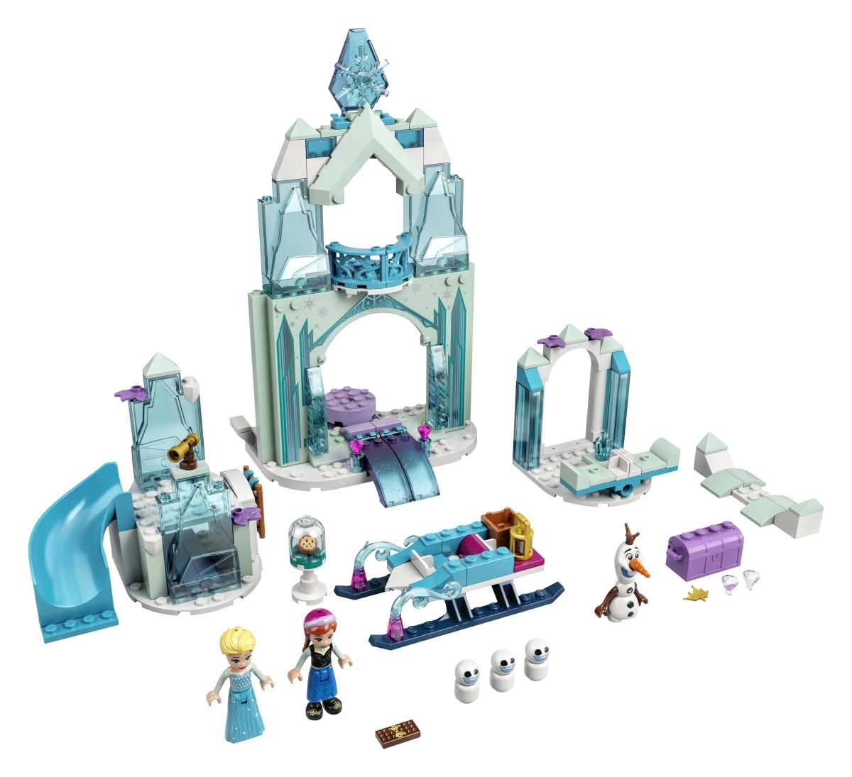 LEGO Disney Anna and Elsas Frozen Wonderland Building Kit, 154 Pieces, Multicolour, 4Y+