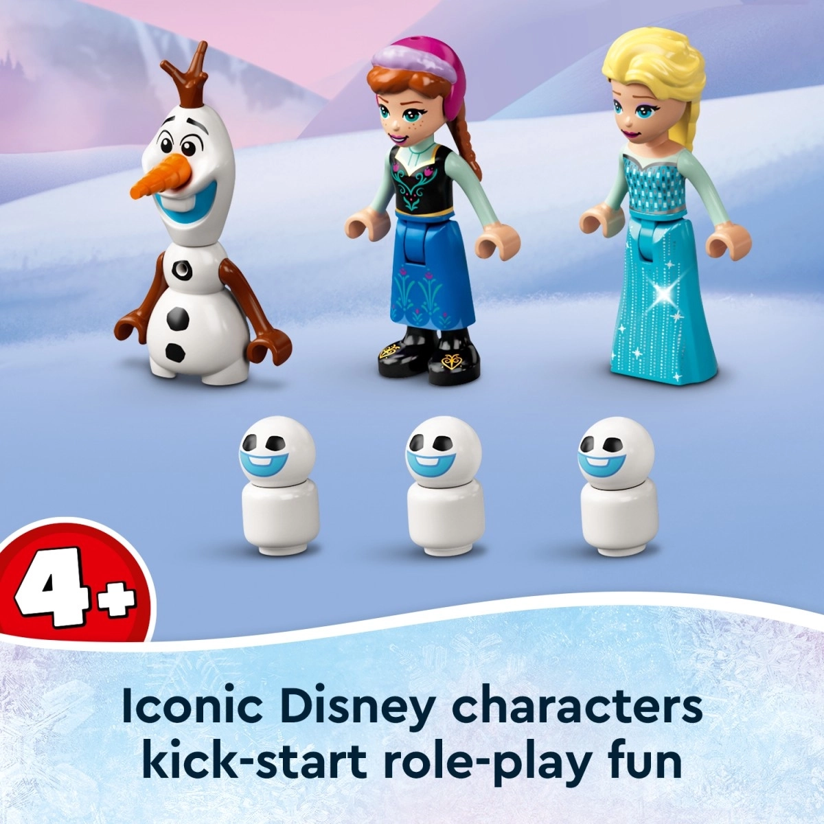 LEGO Disney Anna and Elsas Frozen Wonderland Building Kit, 154 Pieces, Multicolour, 4Y+