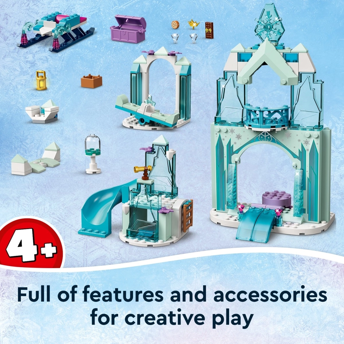 LEGO Disney Anna and Elsas Frozen Wonderland Building Kit, 154 Pieces, Multicolour, 4Y+