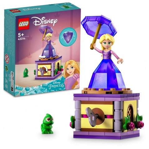 LEGO Disney Twirling Rapunzel Building Toy Set, 89 Pieces, Multicolour, 5Y+