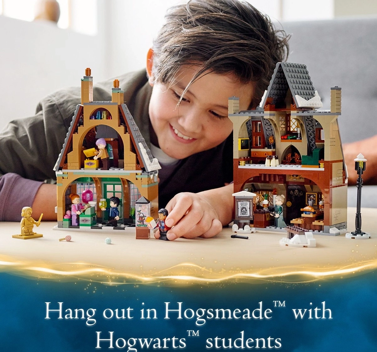 LEGO Harry Potter Hogsmeade Village Visit 76388 Building Kit 851 Pieces Multicolour 8Y+