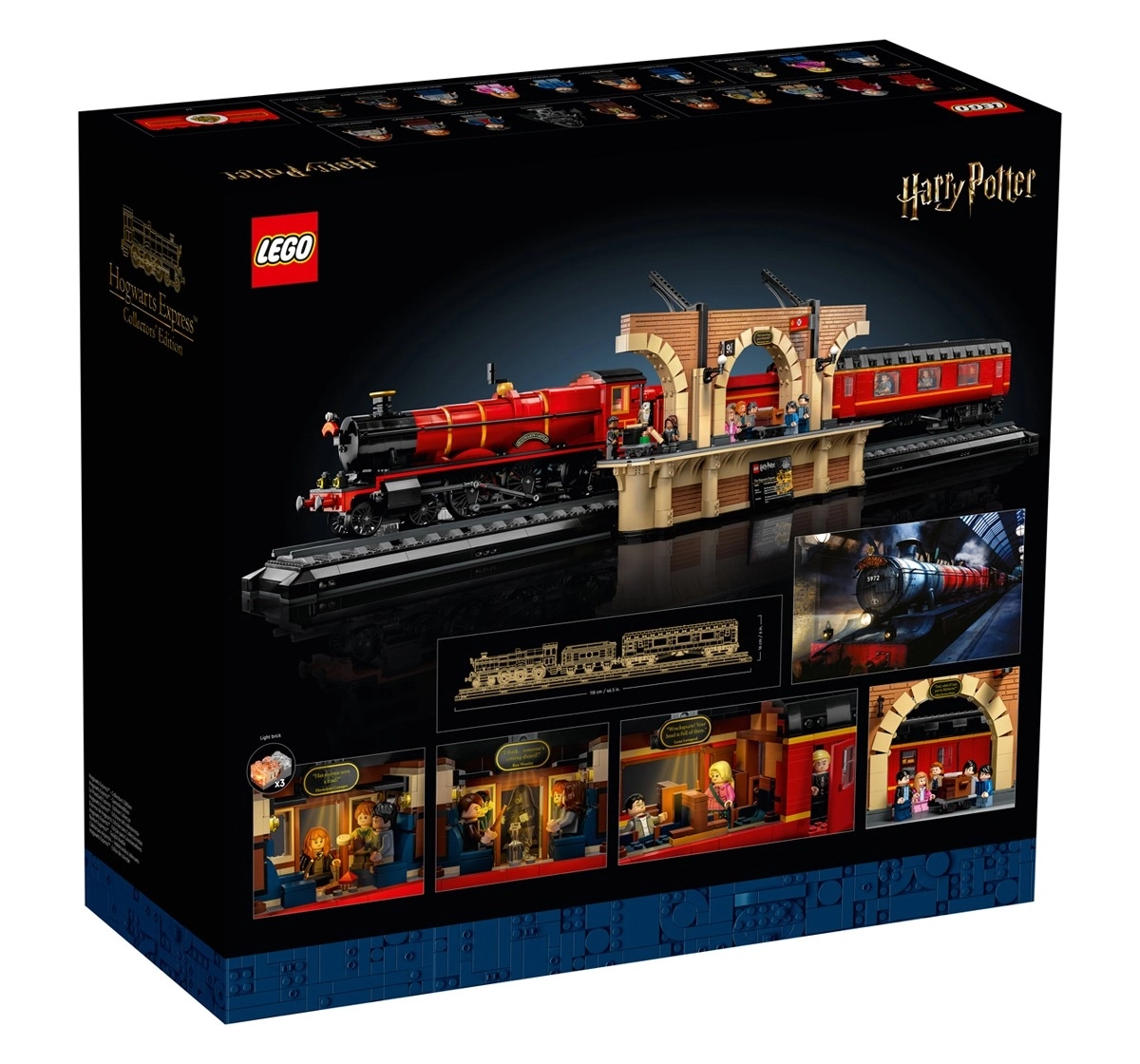 LEGO Harry Potter Hogwarts Express Collectors' Edition 76405 5,129 Pieces Multicolour 18Y+