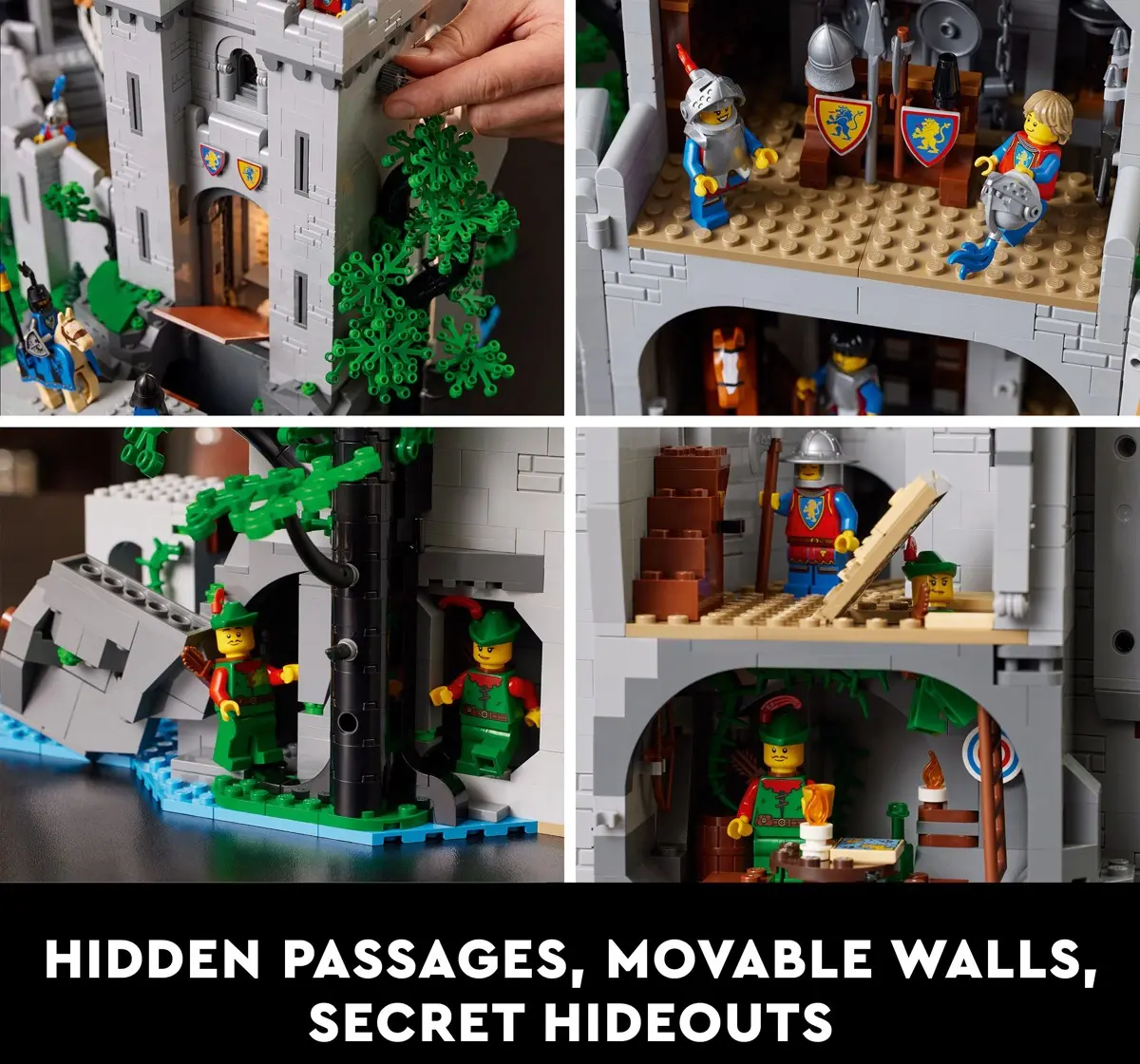LEGO Lion Knights’ Castle 10305 Building Kit 4,514 Pieces Multicolour 18Y+