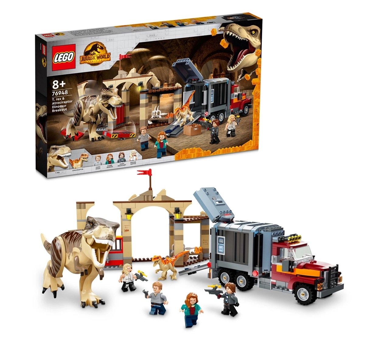 LEGO Jurassic World T. rex Transport 75933 India