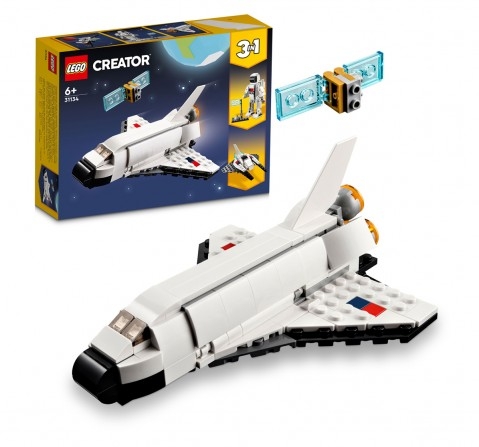 LEGO Creator Space Shuttle 31134 Building Toy Set 144 Pieces Multicolour 6Y+