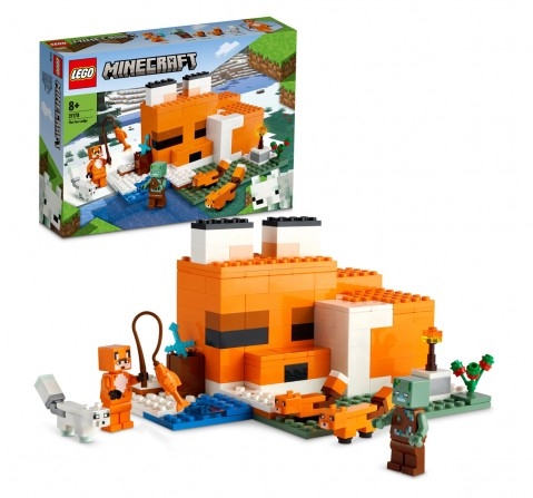 LEGO Minecraft The Fox Lodge 21178 Building Kit 193 Pieces Multicolour 8Y+