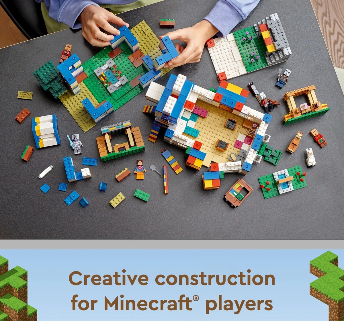 LEGO Minecraft The Llama Village 21188 Building Kit 1,252 Pieces Multicolour 9Y+