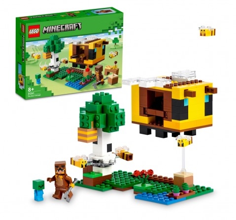 LEGO Minecraft The Bee Cottage 21241 Building Toy Set 254 Pieces Multicolour 8Y+