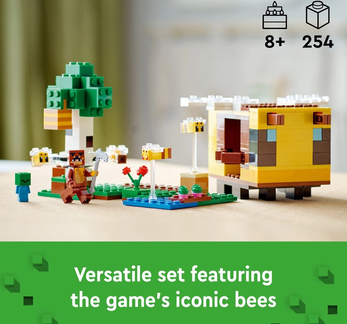 LEGO U PICK Brick Built ANIMALS Minecraft BEE(S) w/ Assembly Instructions  *NEW*