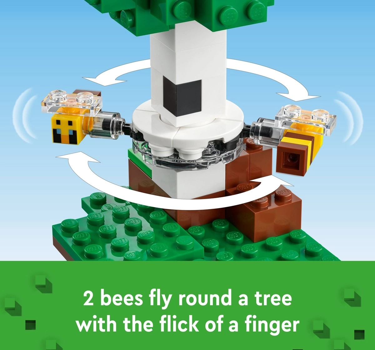 LEGO U PICK Brick Built ANIMALS Minecraft BEE(S) w/ Assembly Instructions  *NEW*