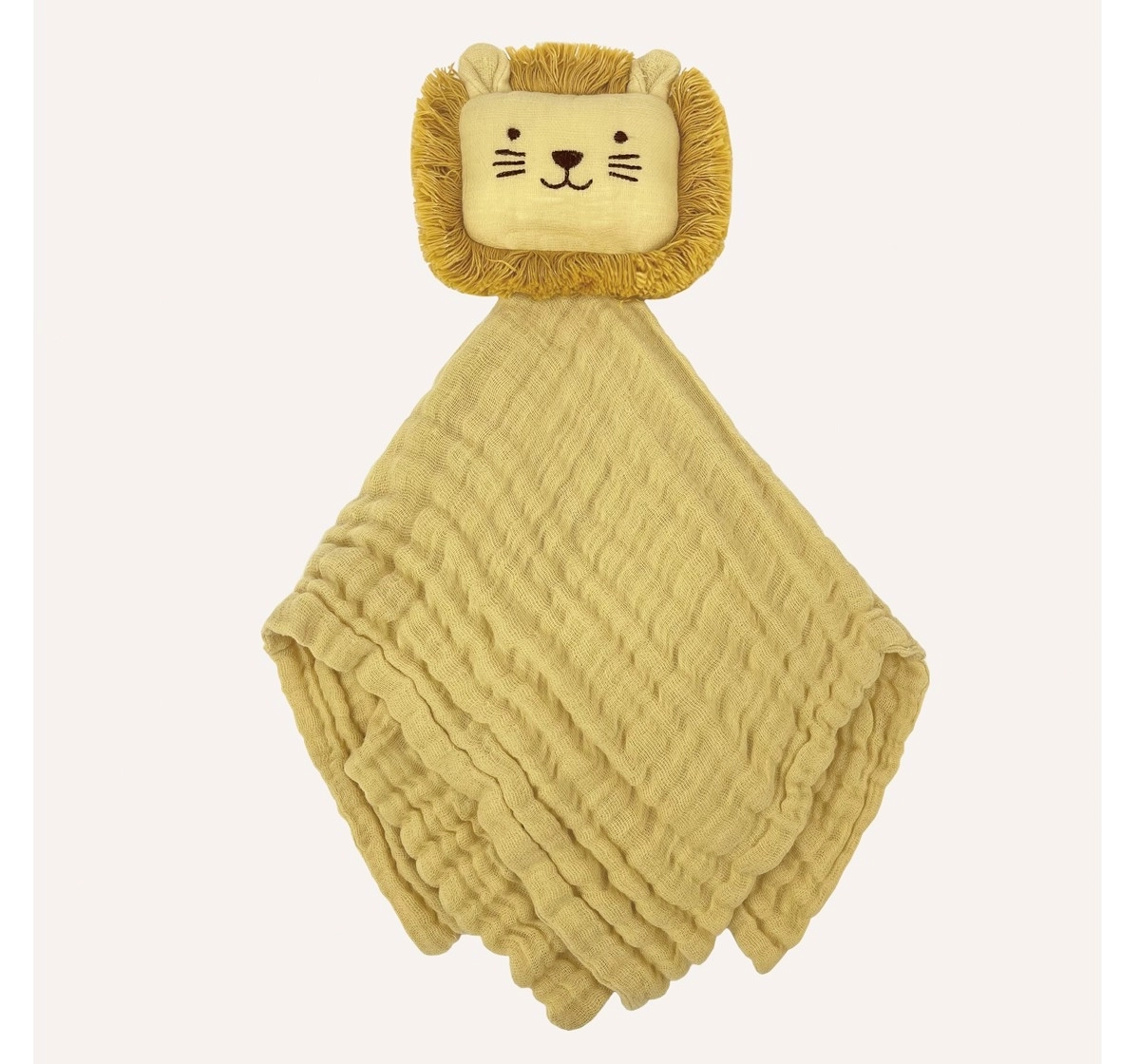 Abracadabra Organics Collectible Security Blanket with Cuddle Toy 0Y+ Yellow