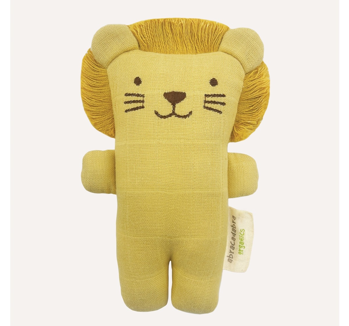 Abracadabra Organics Collectible Cuddle Toy 0M+ Yellow