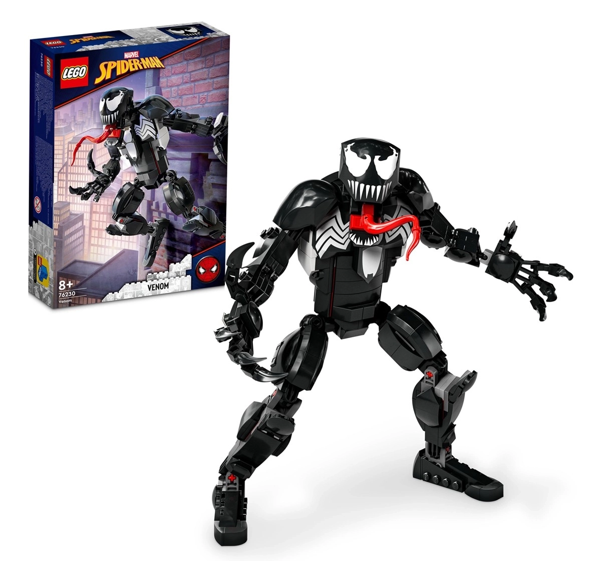 LEGO Marvel Venom Figure 76230 Building Kit 297 Pieces Multicolour 8Y+