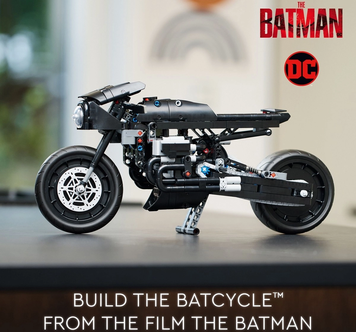LEGO Technic THE BATMAN  BATCYCLE 42155 Building Toy Set 641 Pieces Multicolour 9Y+