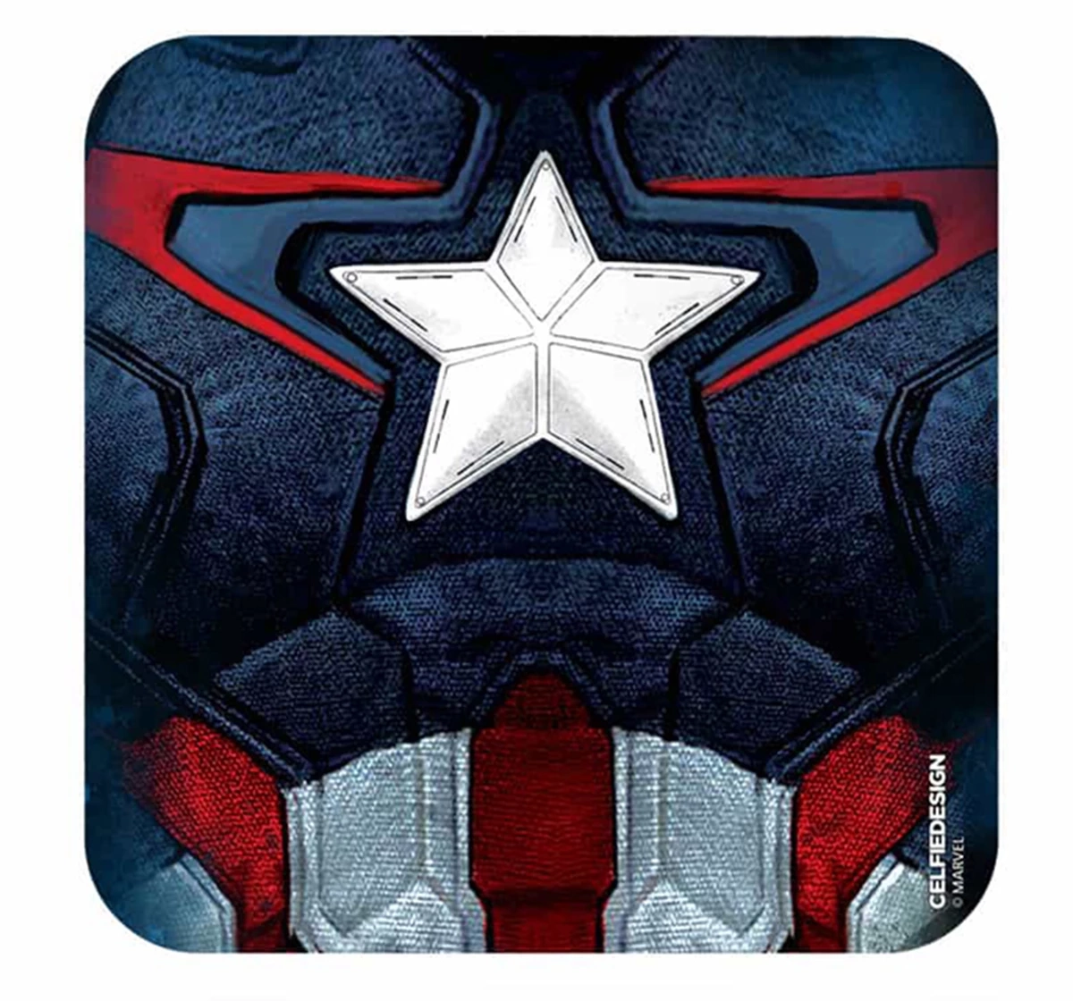 Macmerise Captain America Suit 10 X 10 cm Coasters Multicolour 12Y+