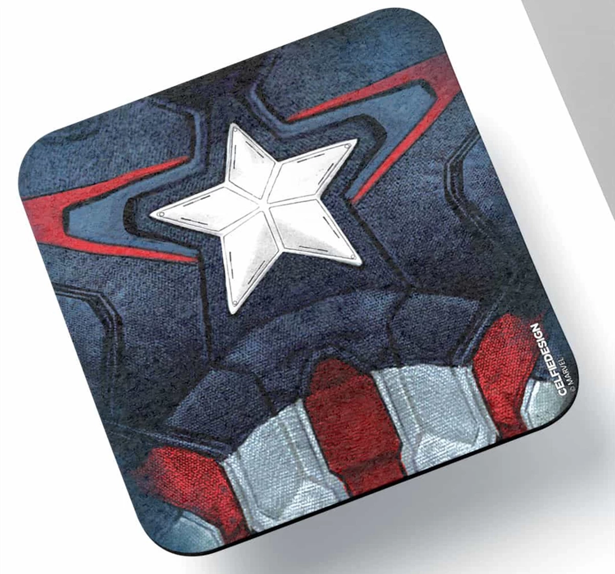 Macmerise Captain America Suit 10 X 10 cm Coasters Multicolour 12Y+