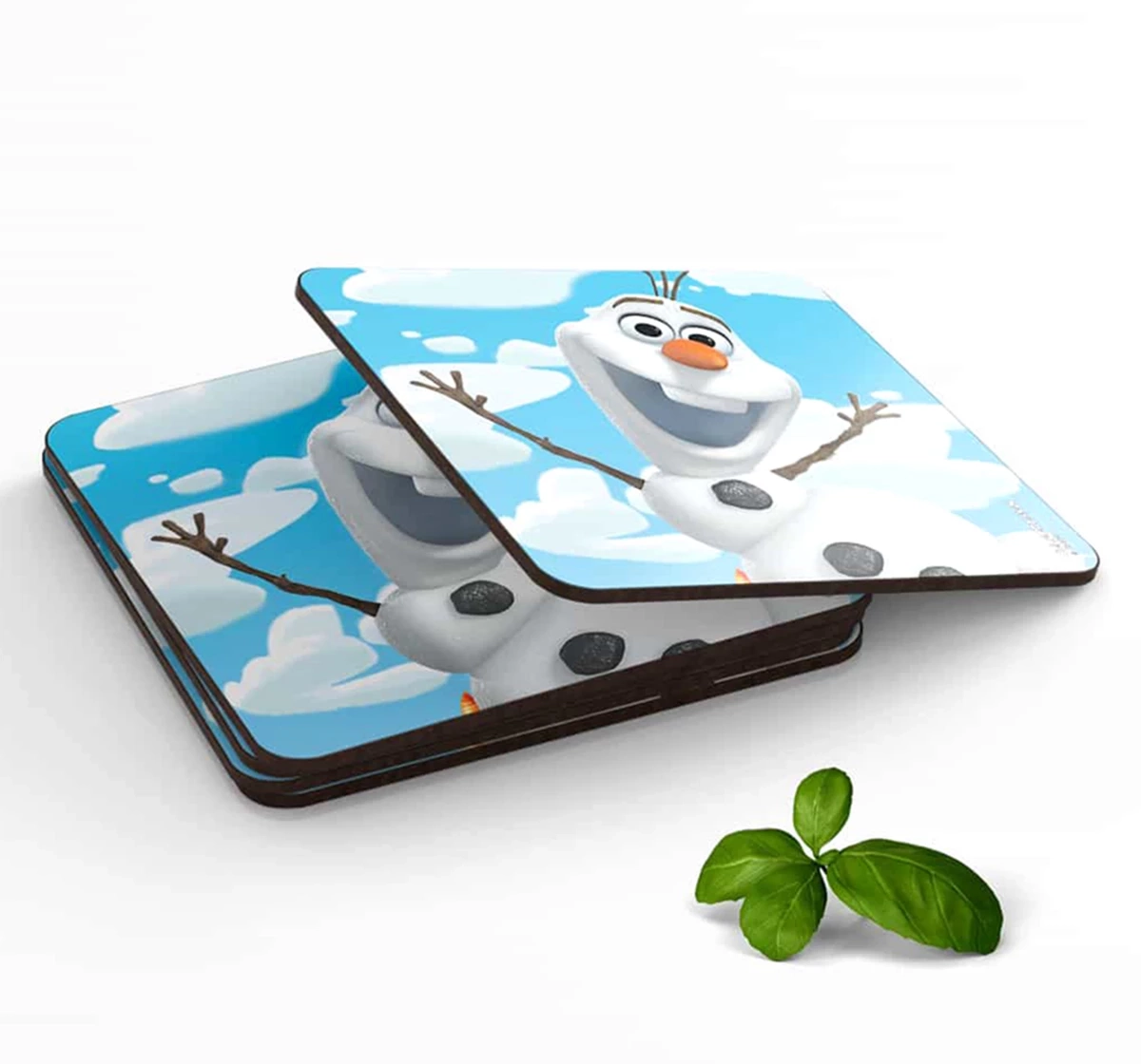 Macmerise Oh Olaf 10 X 10 cm Coasters Multicolour 12Y+