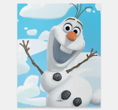 Macmerise Oh Olaf Fridge Magnets Multicolour 12Y+