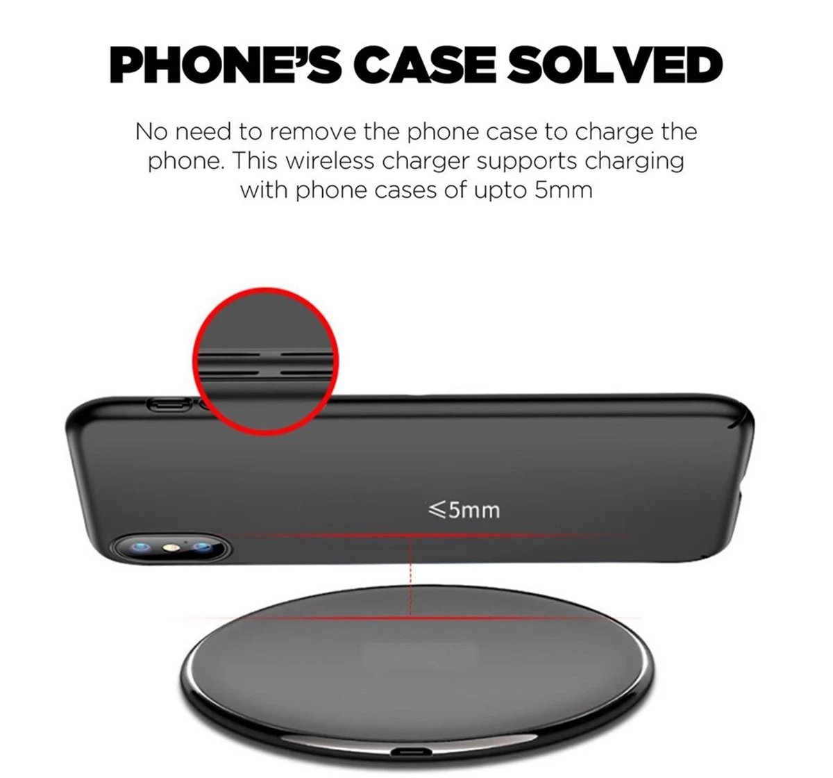 Macmerise Polka Minnie Compatible Pro Wireless Charger Multicolour 12Y+