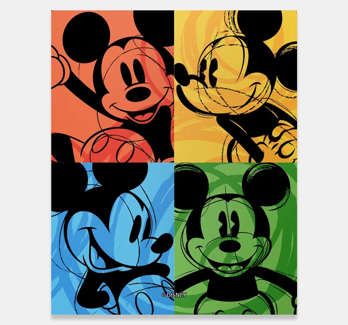 Macmerise Shades of Mickey Fridge Magnets Multicolour 12Y+
