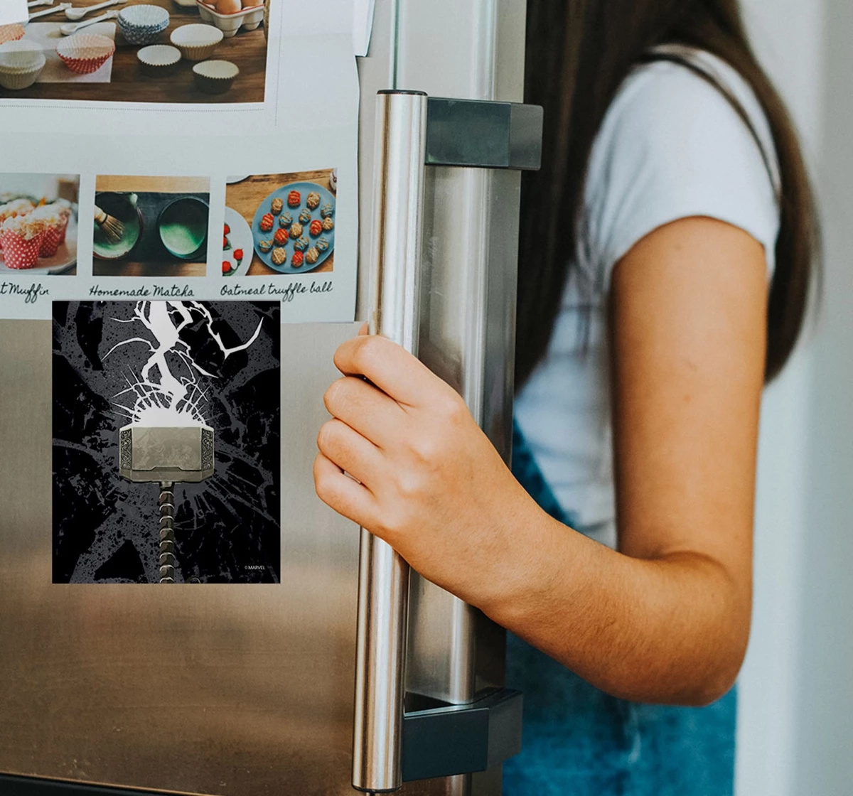Macmerise The Thunderous Hammer Fridge Magnets Multicolour 12Y+
