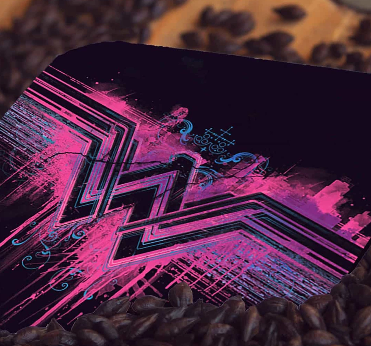 Macmerise Wonder Woman Splatter 10 X 10 cm Coasters Multicolour 12Y+