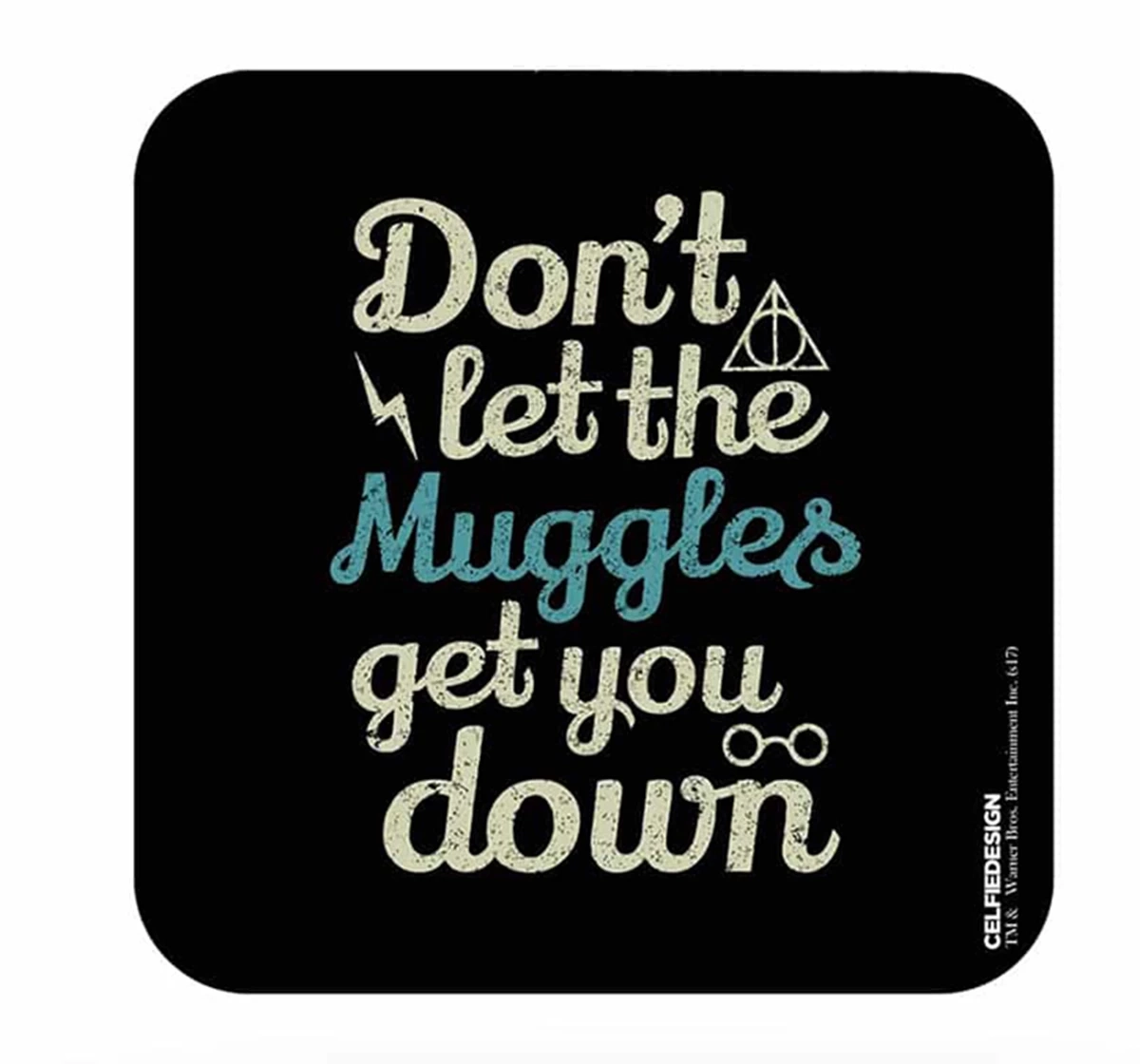 Macmerise Muggle Theory 10 X 10 cm Coasters Multicolour 12Y+