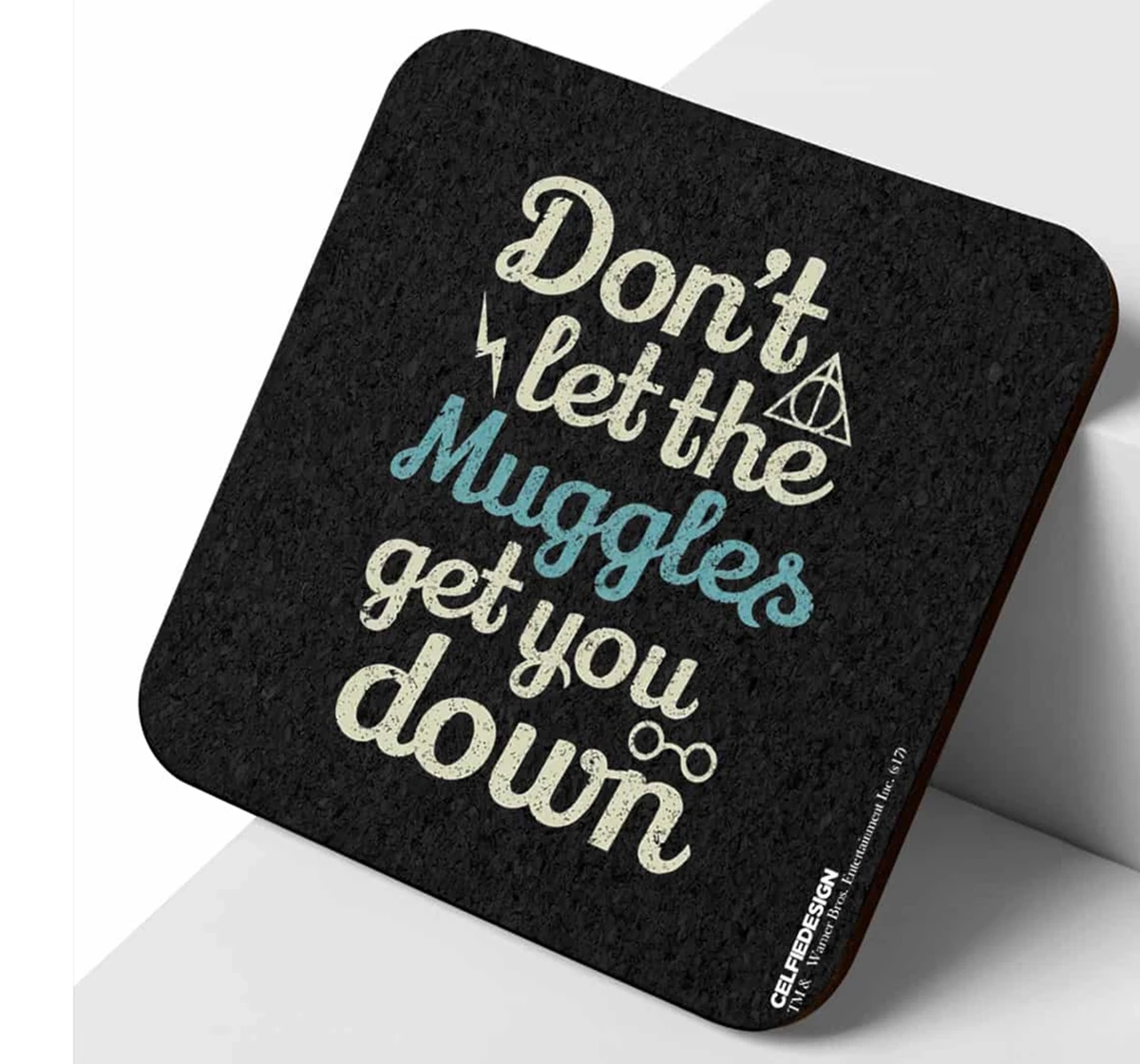 Macmerise Muggle Theory 10 X 10 cm Coasters Multicolour 12Y+