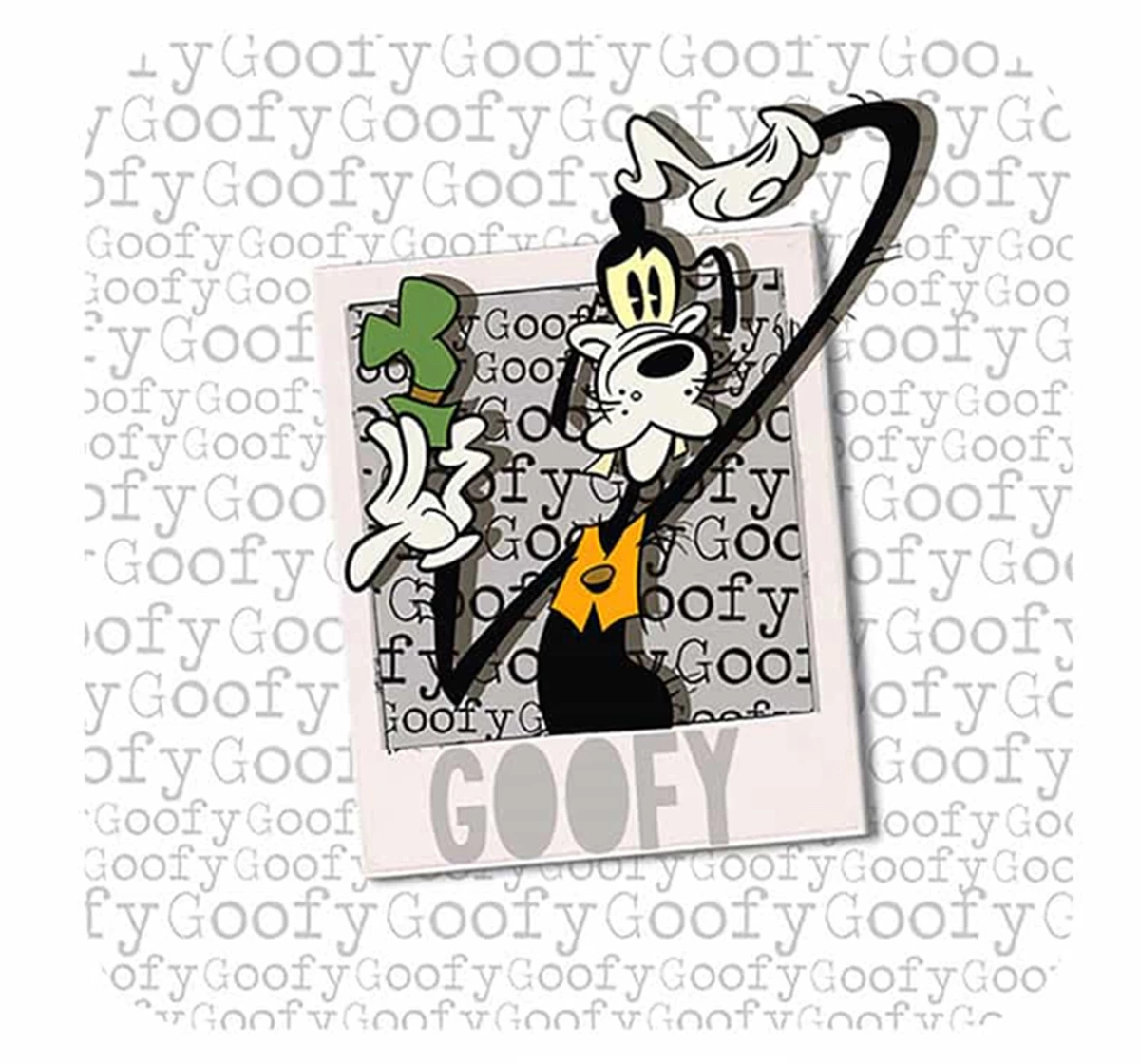 Macmerise Hello Mr Goofy 10 X 10 cm Coasters Multicolour 12Y+