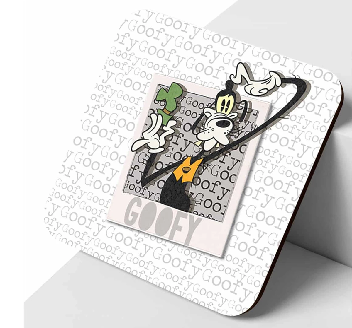 Macmerise Hello Mr Goofy 10 X 10 cm Coasters Multicolour 12Y+