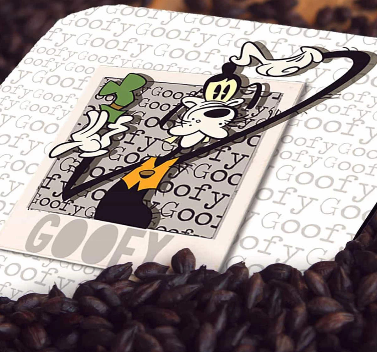 Macmerise Hello Mr Goofy 10 X 10 cm Coasters Multicolour 12Y+