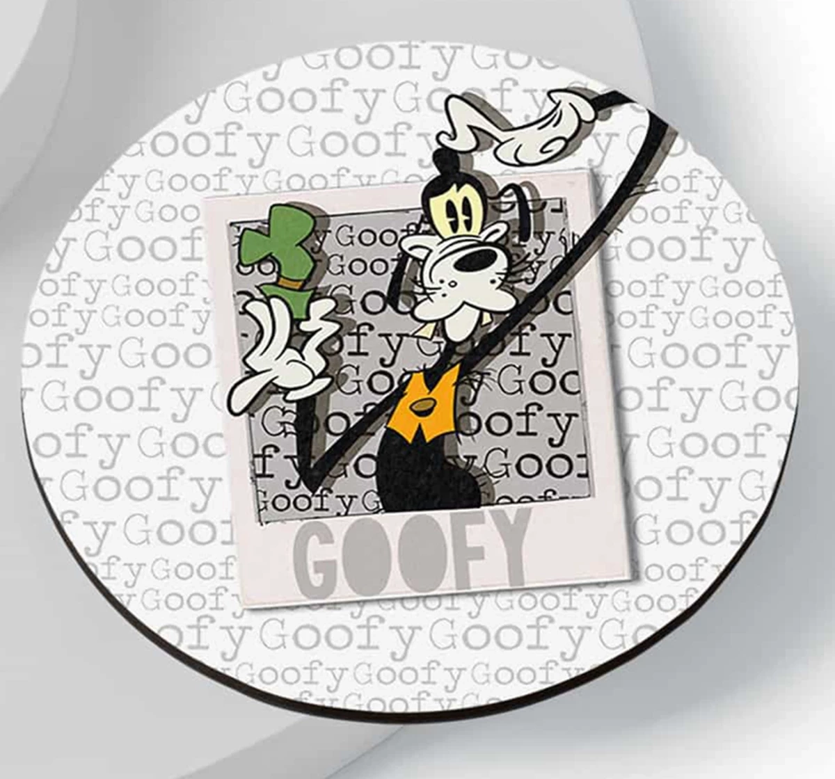 Macmerise Hello Mr Goofy Circular Coasters Multicolour 12Y+