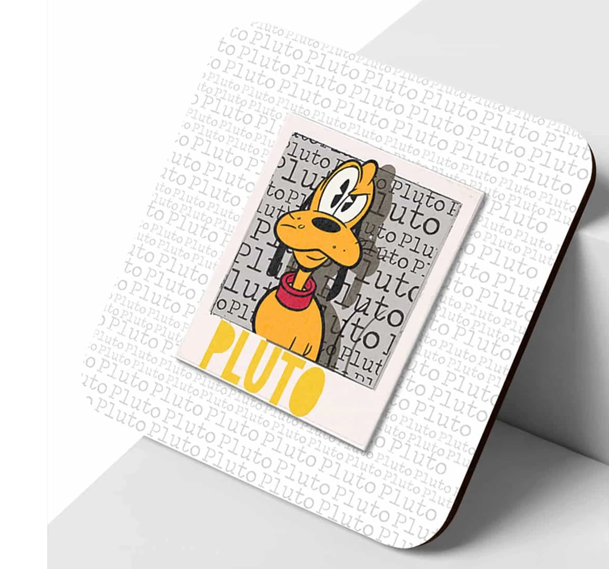 Macmerise Hello Mr Pluto 10 X 10 cm Coasters Multicolour 12Y+