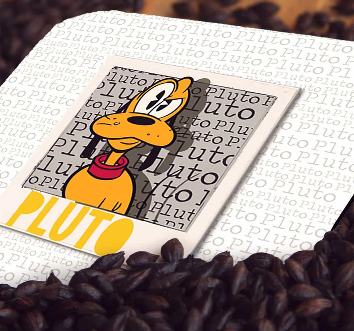Macmerise Hello Mr Pluto 10 X 10 cm Coasters Multicolour 12Y+